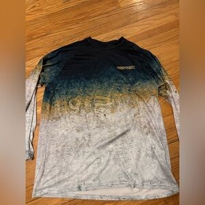 Seatec Shirt Mens XL Crewneck Performance Fishing Long Sleeve Stretch Tech